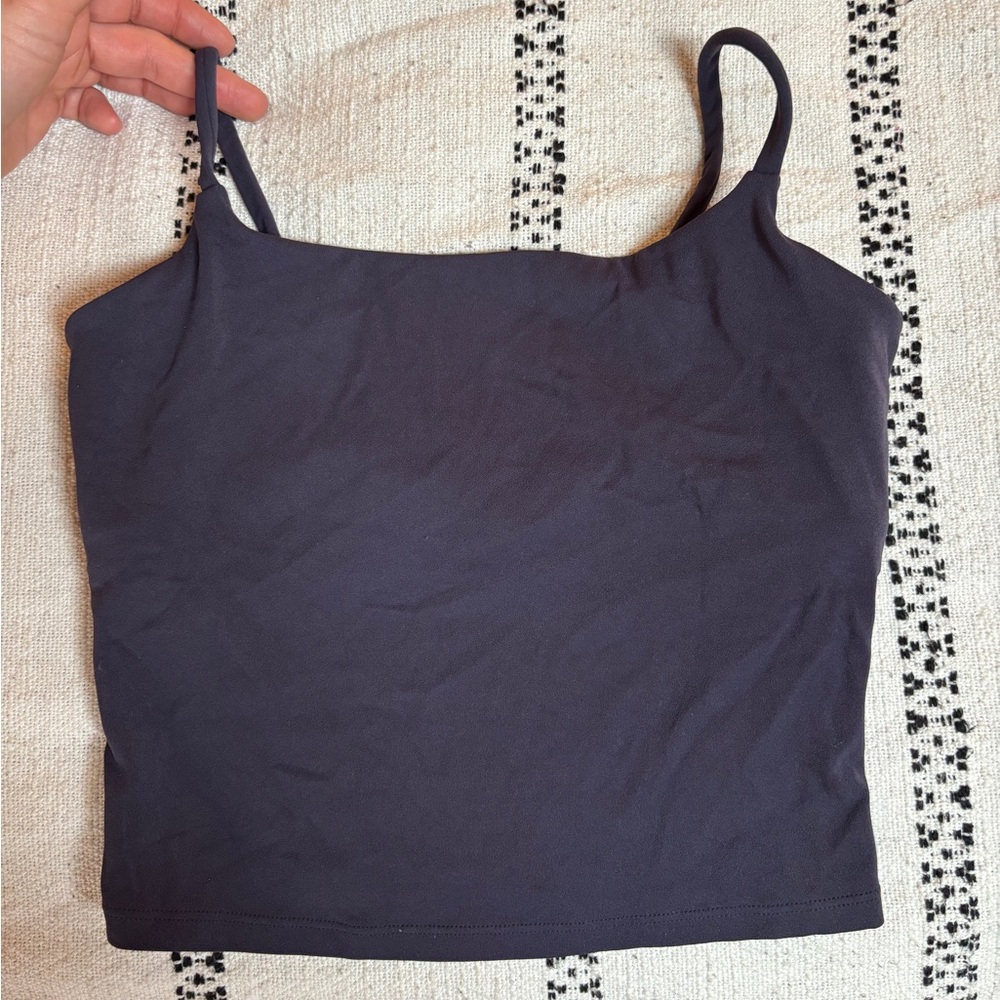 Oner SoftMotion Strappy Mid Tank Top in True Blue - Size Small - Picture 5 of 8